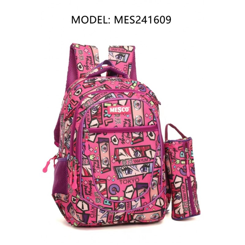 Ghiozdan mare Mesco + penar