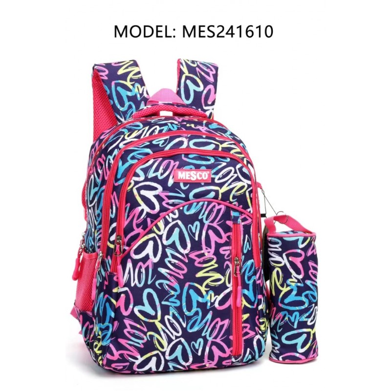 Ghiozdan mare Mesco + penar