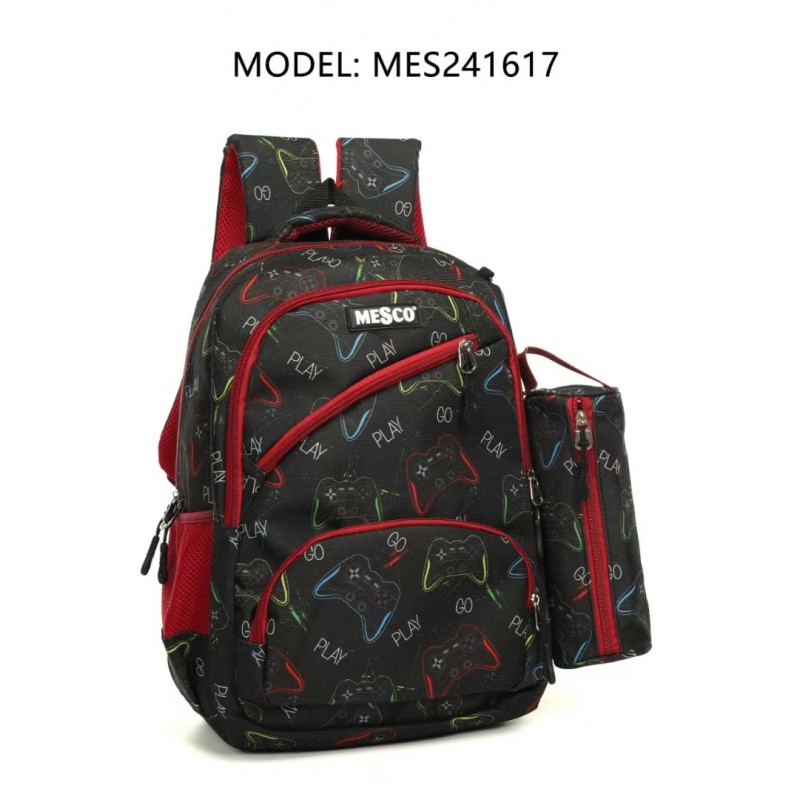 Ghiozdan mare Mesco + penar