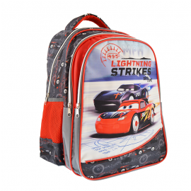 Ghiozdan 16 " 3 compartimente Cars