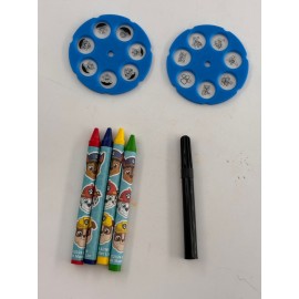 PROIECTOR CU 14 IMAGINI SI 4 CREIOANE CERATE PAW PATROL