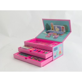 CUTIE DE COLORAT CU SERTARE PEPPA PIG