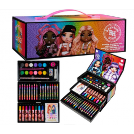 CUTIE COLORAT CU SERTARE RAINBOW HIGH