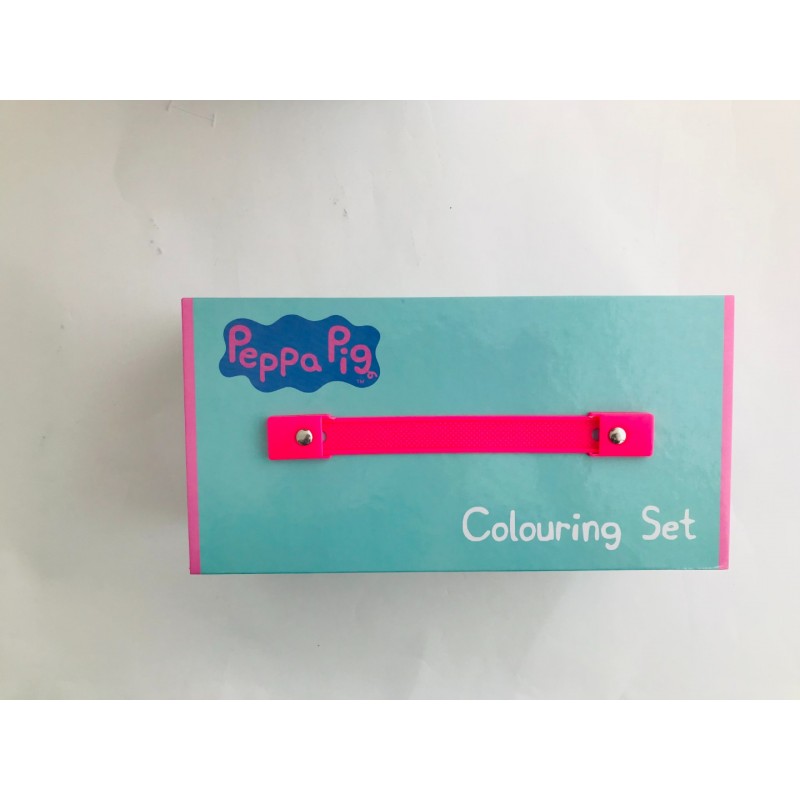 CUTIE DE COLORAT CU SERTARE PEPPA PIG