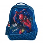 Ghiozdan mare 3 compartimente Spider Man