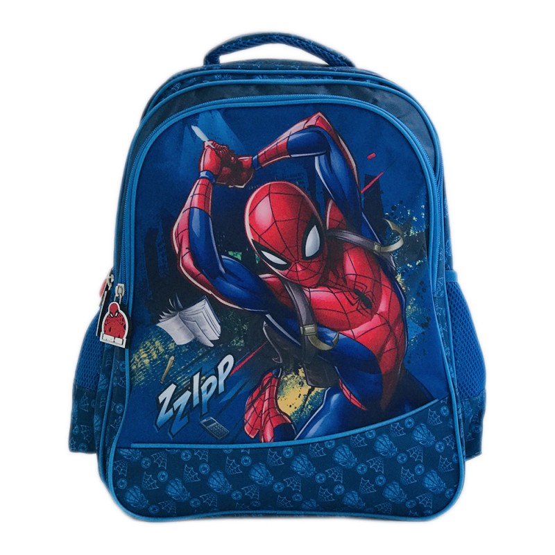 Ghiozdan mare 3 compartimente Spider Man