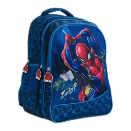 Ghiozdan mare 3 compartimente Spider Man