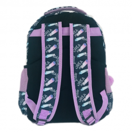 Ghiozdan mare 3 compartimente Barbie