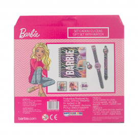 Set cadou cu ceas Barbie